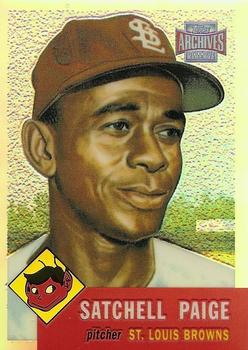 2001 Topps Archives Reserve #63 Satchel Paige Front