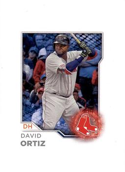 2017 Topps Opening Day - MLB Stickers Collection Stars #83 David Ortiz Front