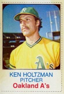 1975 Hostess Twinkies #16 Ken Holtzman Front
