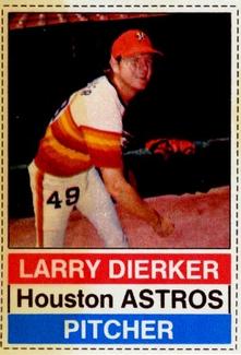 1976 Hostess Twinkies #25 Larry Dierker Front