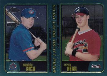2001 Topps Chrome #283 Dominic Rich / Aaron Herr Front
