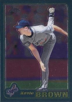 2001 Topps Chrome #370 Kevin Brown Front