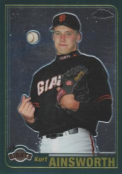 2001 Topps Traded & Rookies - Chrome #T152 Kurt Ainsworth Front