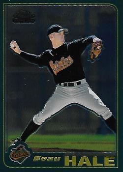 2001 Topps Traded & Rookies - Chrome #T255 Beau Hale Front