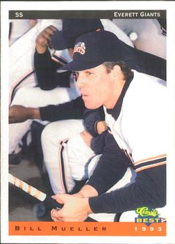 1993 Classic Best Everett Giants #19 Bill Mueller Front