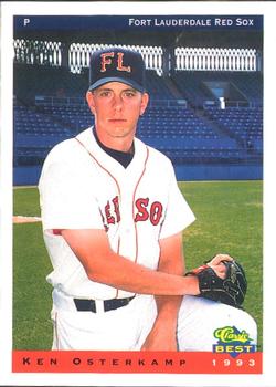 1993 Classic Best Fort Lauderdale Red Sox #20 Ken Osterkamp Front