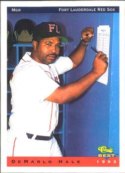 1993 Classic Best Fort Lauderdale Red Sox #27 DeMarlo Hale Front