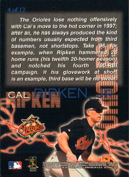 1997 Ultra - Power Plus (Series Two) #4 Cal Ripken, Jr. Back