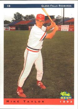 1993 Classic Best Glens Falls Redbirds #27 Mike Taylor Front