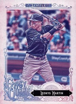 2017 Topps Gypsy Queen - Missing Blackplate #70 Leonys Martin Front