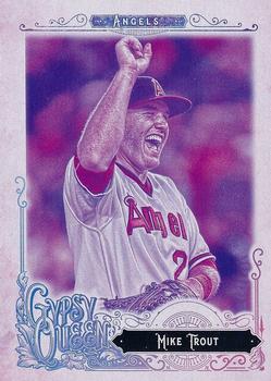 2017 Topps Gypsy Queen - Missing Blackplate #200 Mike Trout Front
