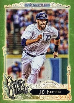 2017 Topps Gypsy Queen - Green #42 J.D. Martinez Front
