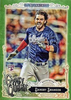 2017 Topps Gypsy Queen - Green #91 Dansby Swanson Front