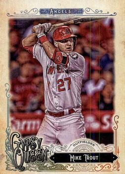 2017 Topps Gypsy Queen - Green Back #200 Mike Trout Front