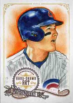 2017 Topps Gypsy Queen - Portrait Art Reproductions #GQAR-AR1 Anthony Rizzo Front