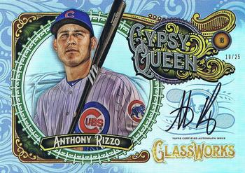 2017 Topps Gypsy Queen - GQ GlassWorks Box Toppers Autographs #GW-AR Anthony Rizzo Front