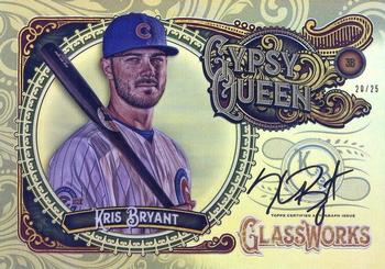 2017 Topps Gypsy Queen - GQ GlassWorks Box Toppers Autographs #GW-KB Kris Bryant Front