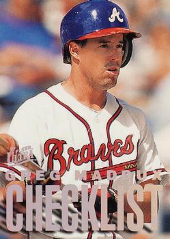 1997 Ultra - Checklists (Series Two) #7 Greg Maddux Front