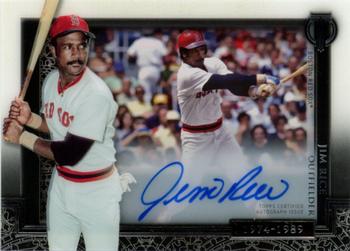 2017 Topps Tribute - Generations of Excellence Shadowbox Autographs #GOE-JR Jim Rice Front