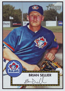 2001 Topps Heritage #119 Brian Sellier Front