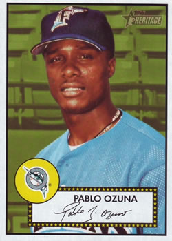 2001 Topps Heritage #126 Pablo Ozuna Front