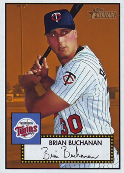 2001 Topps Heritage #195 Brian Buchanan Front