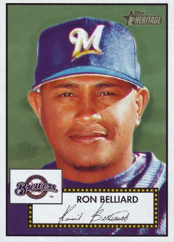 2001 Topps Heritage #227 Ron Belliard Front