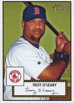 2001 Topps Heritage #313 Troy O'Leary Front