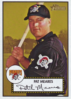2001 Topps Heritage #323 Pat Meares Front