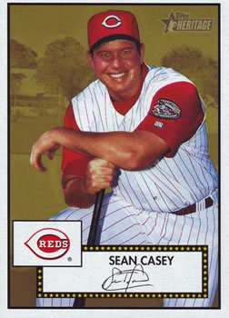 2001 Topps Heritage #351 Sean Casey Front
