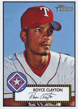 2001 Topps Heritage #393 Royce Clayton Front