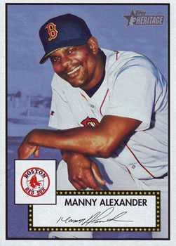 2001 Topps Heritage #395 Manny Alexander Front