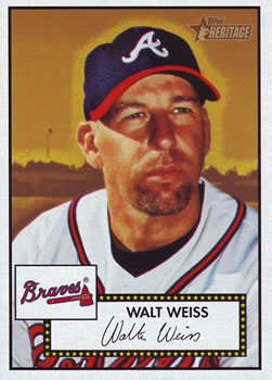 2001 Topps Heritage #47 Walt Weiss Front