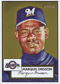 2001 Topps Heritage #59 Marquis Grissom Front