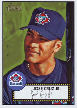 2001 Topps Heritage #63 Jose Cruz Jr. Front