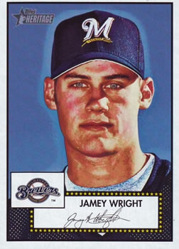 2001 Topps Heritage #86 Jamey Wright Front