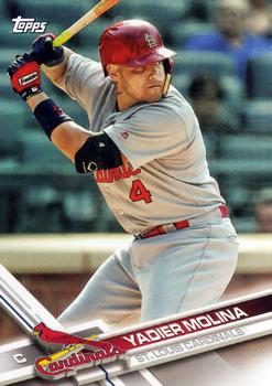 2017 Topps National League Standouts #NL-4 Yadier Molina Front