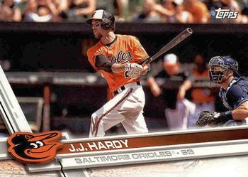 2017 Topps Baltimore Orioles #BAL-2 J.J. Hardy Front