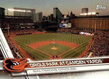 2017 Topps Baltimore Orioles #BAL-13 Oriole Park at Camden Yards Front
