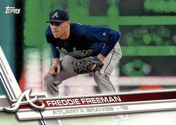 2017 Topps Atlanta Braves #ATL-12 Freddie Freeman Front