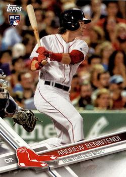 2017 Topps Boston Red Sox #BOS-5 Andrew Benintendi Front