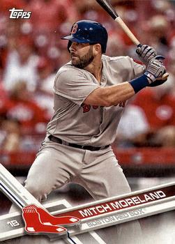 2017 Topps Boston Red Sox #BOS-8 Mitch Moreland Front