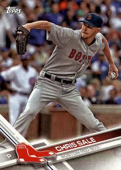 2017 Topps Boston Red Sox #BOS-17 Chris Sale Front