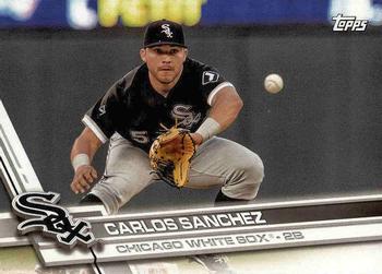 2017 Topps Chicago White Sox #CHW-2 Carlos Sanchez Front