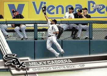 2017 Topps Chicago White Sox #CHW-9 Melky Cabrera Front