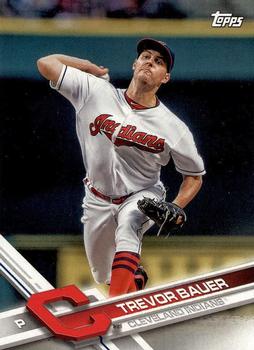 2017 Topps Cleveland Indians #CLE-4 Trevor Bauer Front