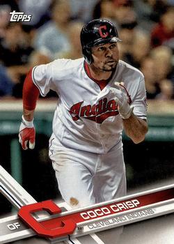 2017 Topps Cleveland Indians #CLE-11 Coco Crisp Front