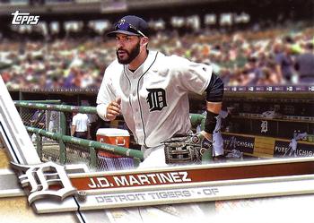2017 Topps Detroit Tigers #DET-6 J.D. Martinez Front