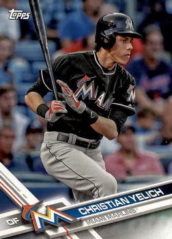 2017 Topps Miami Marlins #MIA-7 Christian Yelich Front