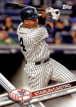 2017 Topps New York Yankees #NYY-14 Starlin Castro Front